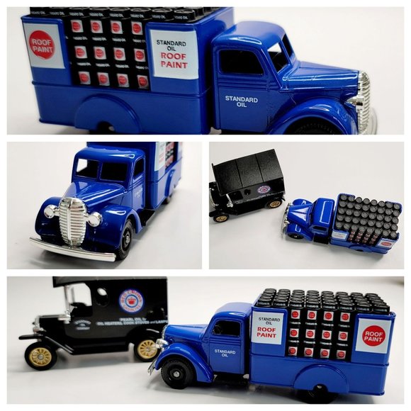 6 Lledo Standard Oil Chevron Zerolene Trucks England JR53/55/56 - Picture 5 of 7